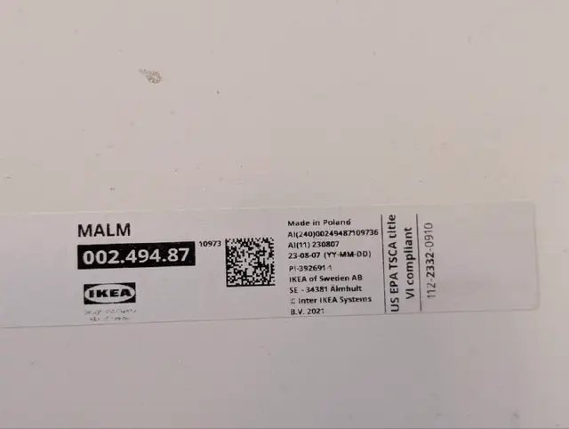 Кровать ikea malm 90×200 — Белград — 4 000 дин
