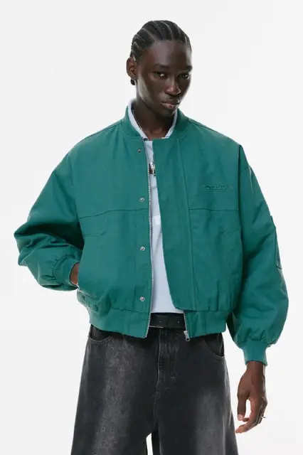 Pull&Bear Bomber Ceket — Teal Green — Анталия — 2 000 ₺