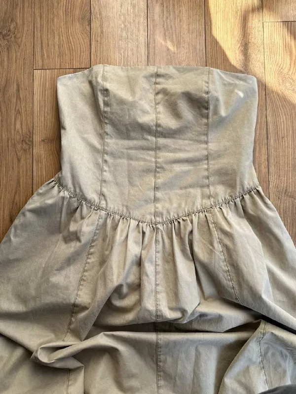 Платье с корсетным топом Zara