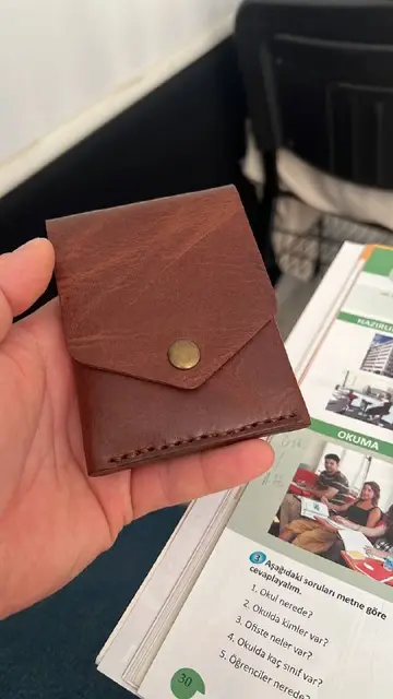 Кошелек из натуральной кожи — Стамбул — 1 200 ₺