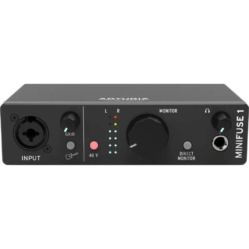Внешняя звуковая карта Arturia MiniFuse 1 Black