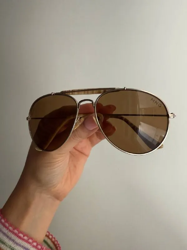 Mango aviator sunglasses