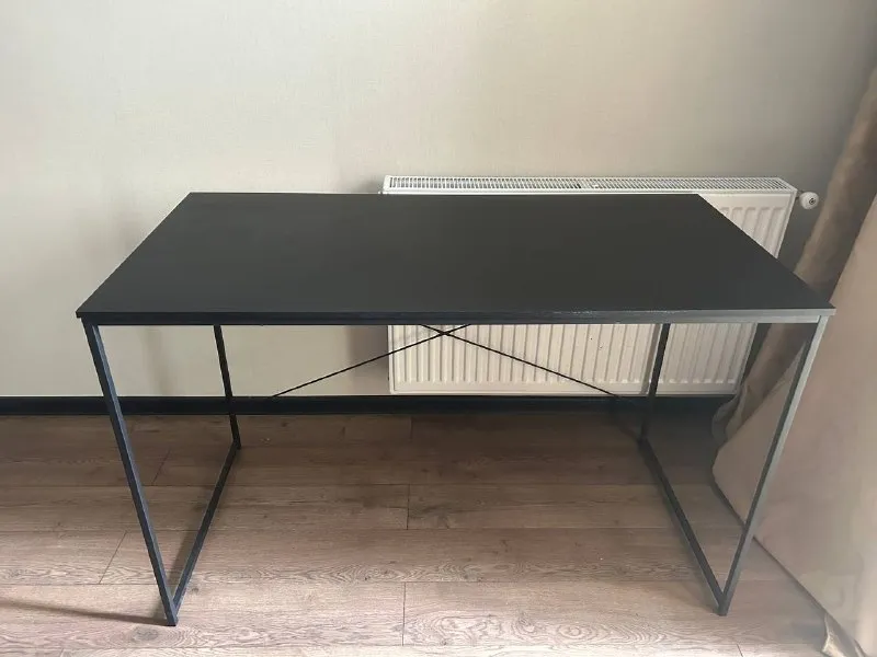 Стол ASTRUP 60×120 black — 110 Gel