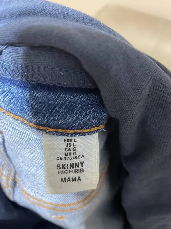 Джинсы для беременных H&M