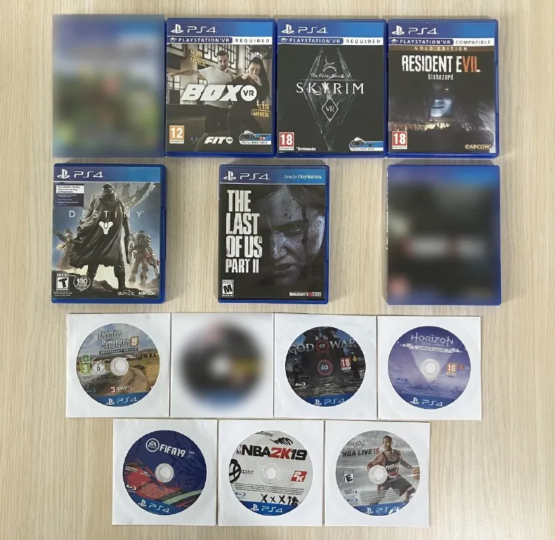 Диски Sony Playstation 4 (PS4)