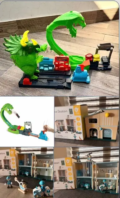 Игровой набор Mattel Hot Wheels Сити Атака ядовитой змеи — GTT93 — Ереван — 20 000 ֏