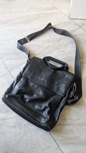 Сумка натуральная кожа мужская черная — Тбилиси — 50 ₾