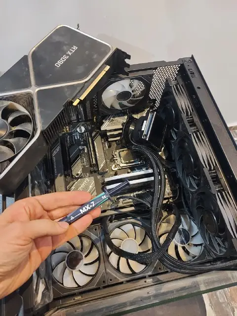 Обслуживание компьютера, чистка и замена термопасты — Анталия