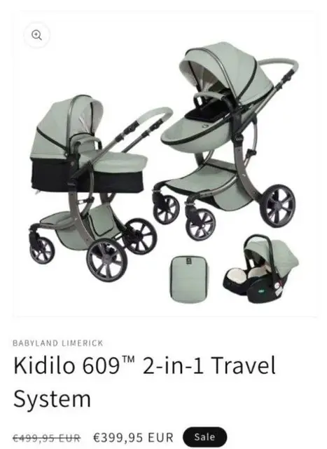 Kidilo 609™ 2-in-1 Travel System — Tbilisi — 600 ₾
