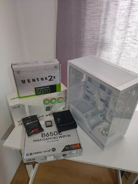 Сборка игрового компьютера в белом цвете — Анталия — 40 000 ₺