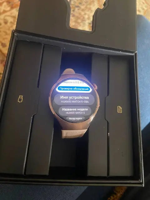 Смарт часы Huawei watch 5 42 mm бежевый — Алматы — 75 000 ₸