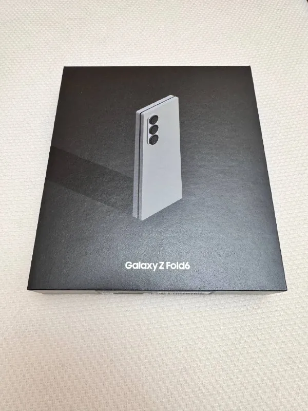 Samsung galaxy Z Fold 6 256gb grey