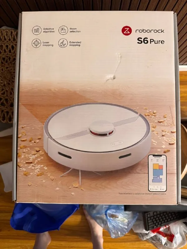 Робот пылесос Xiaomi Roborock S6 pure
