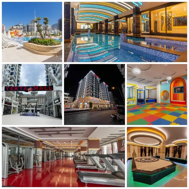 1+1 в шикарном комплексе YEKTA TRADE CENTER — Анталия — 45 €