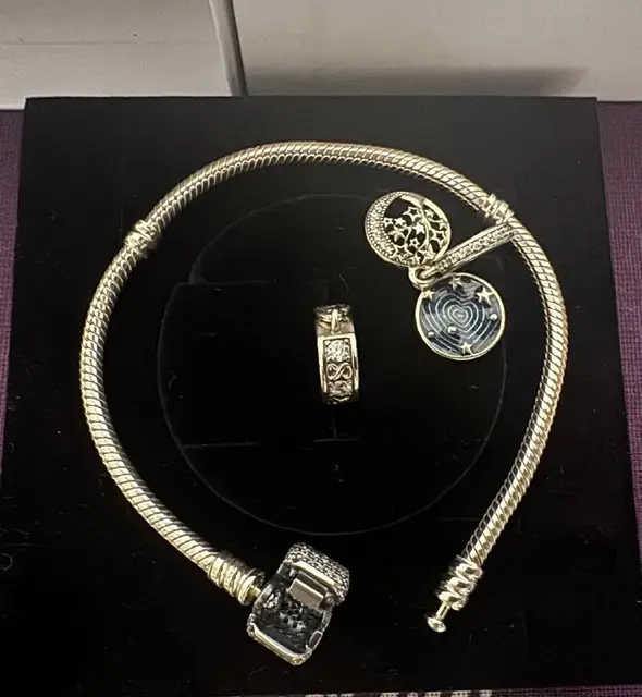 Оригинальный серебряный браслет Pandora — Алматы — 75 000 ₸
