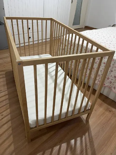 Детская кроватка IKEA SNIGLAR 60×120 см — Анталия — 2 000 ₺