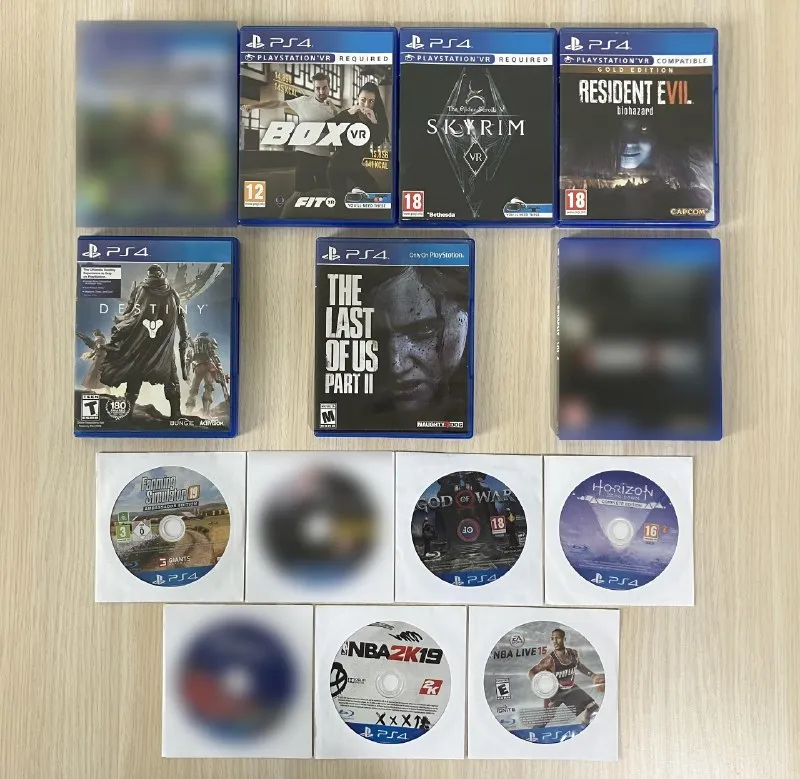 Диски Sony Playstation 4 (PS4)