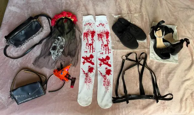 Halloween обруч с розами НОВЫЙ — Тбилиси — 50 ₾