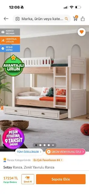 Кровать 16500 — Анталия — 16 500 ₺
