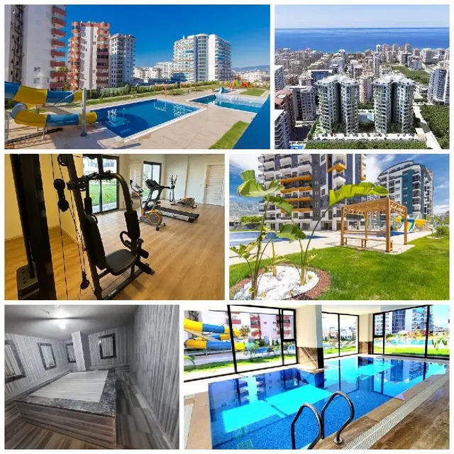 Квартира 1+1 в Текиноглу резиденция — Анталия — 600 €