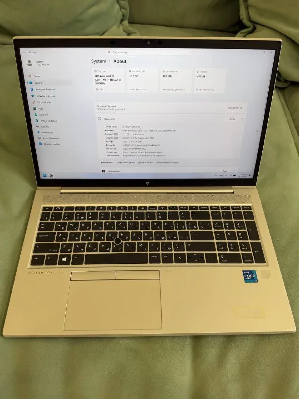 Ноутбук HP EliteBook 850 G8