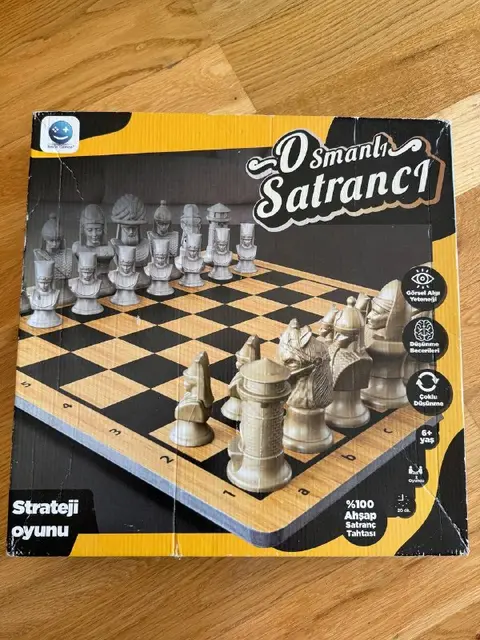 Шахматы (фигуры пластиковые) — Стамбул — 500 ₺