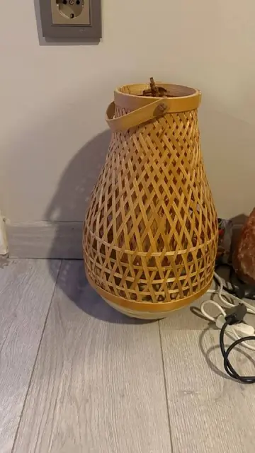 IKEA MISTERHULT, бамбуковая настольная лампа — Анталия — 1 500 ₺
