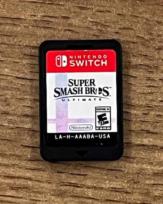 Картридж super smash bros: ultimate на nintendo switch