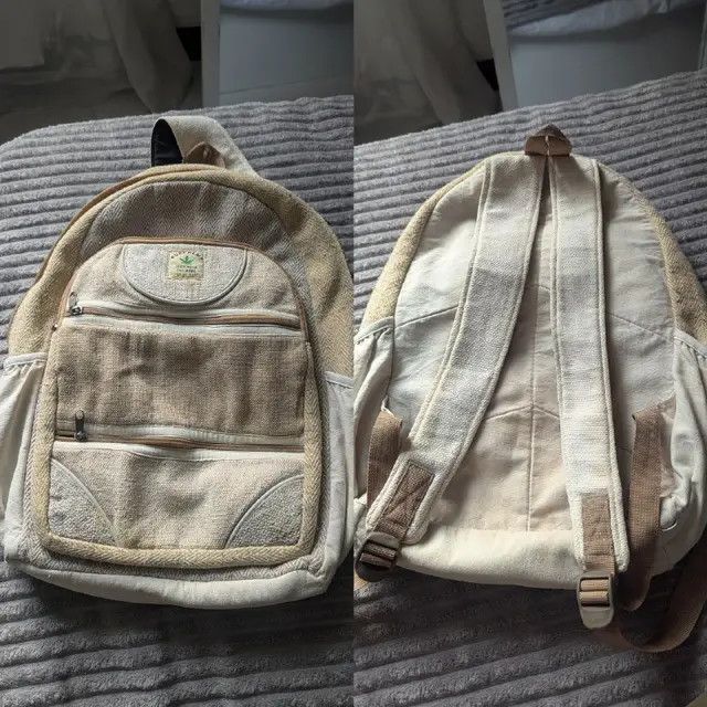 Рюкзак из хэмпа молния основного отдела под замену — Tbilisi — 50 ₾