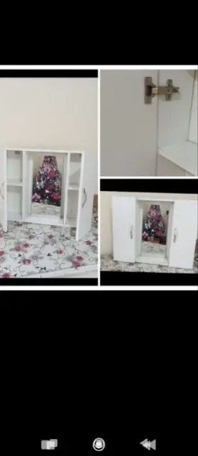 Шкаф с зеркалом в ванную комнату — Анталия — 950 ₺