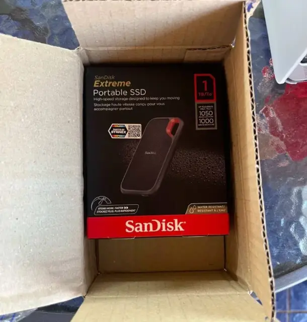 SSD SanDisk Extreme Portable 1TB — Тбилиси — 100 $