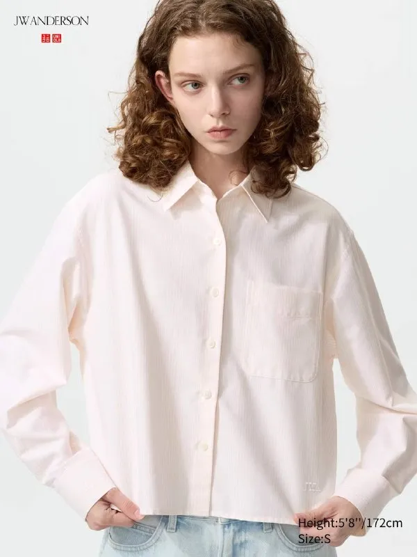 Oxford Boxy Shirt (Striped)
