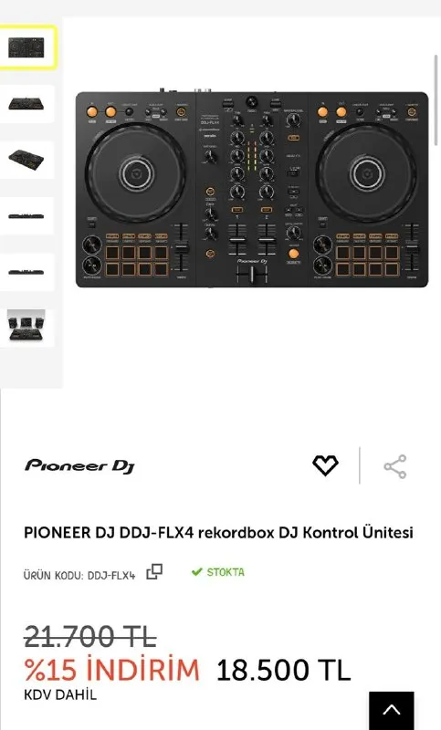 Диджейский пульт DJ Pioneer FLX4