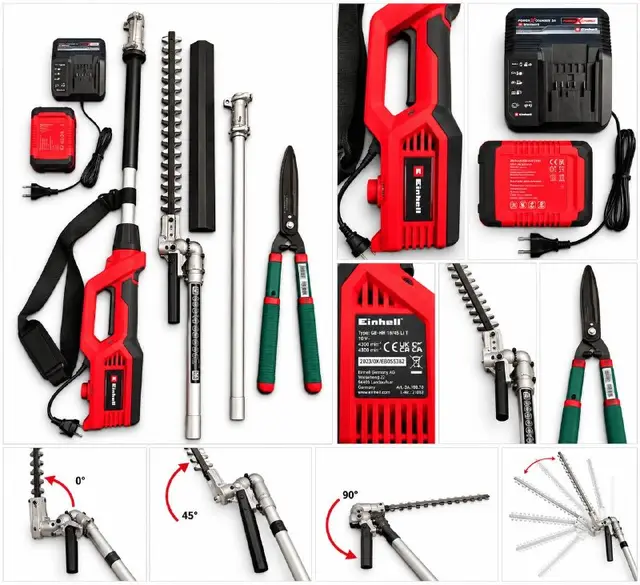 Аккумуляторный кусторез Einhell GE-HH 18/45 Li T — Анталия — 10 500 ₺
