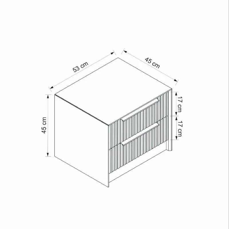 2 прикроватные тумбы Minar Mobilya