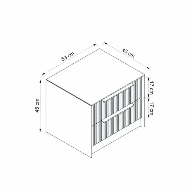 2 прикроватные тумбы Minar Mobilya — Анталия — 4 000 ₺