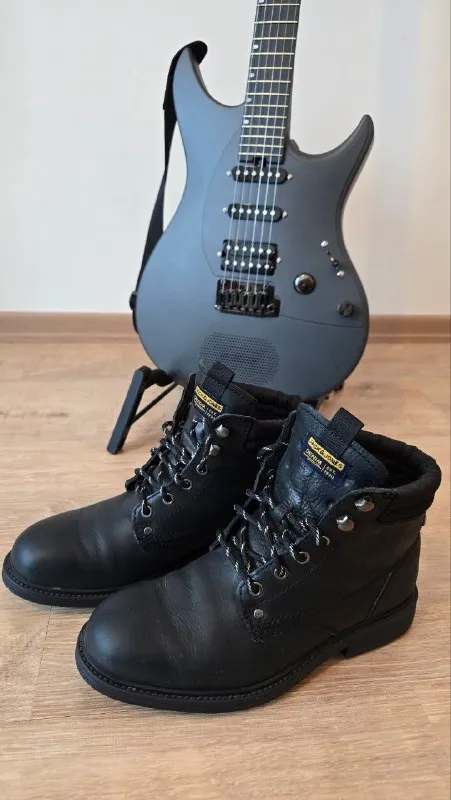 Мужские кожаные ботинки Jack & Jones