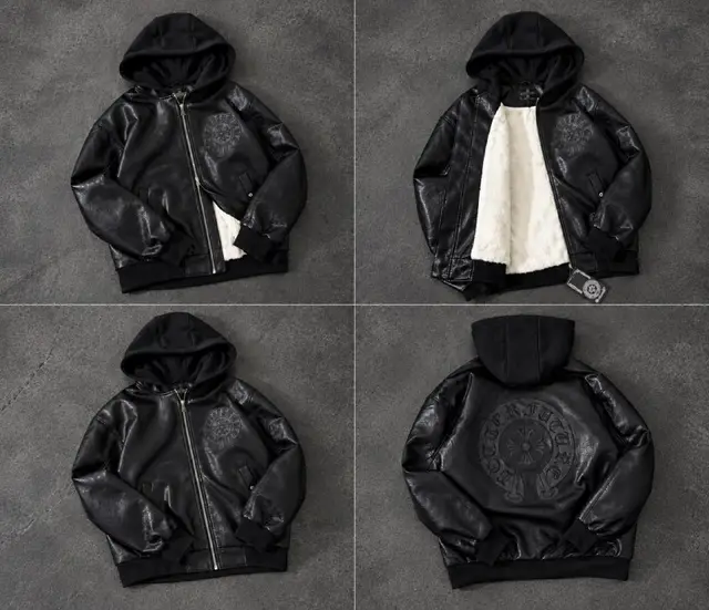 Chrome Hearts Leather Bomber Jacket — Минск — 250 Br