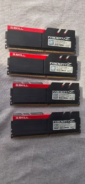 G.SKILL Trident Z DDR4-3200 CL[phone]V 64GB (4×16GB) — Tbilisi — 1,000 ₾