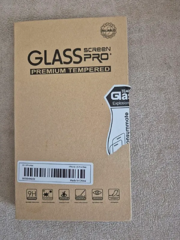 SUPER GLASS ESD для iPhone 16 Pro Max 6.9″