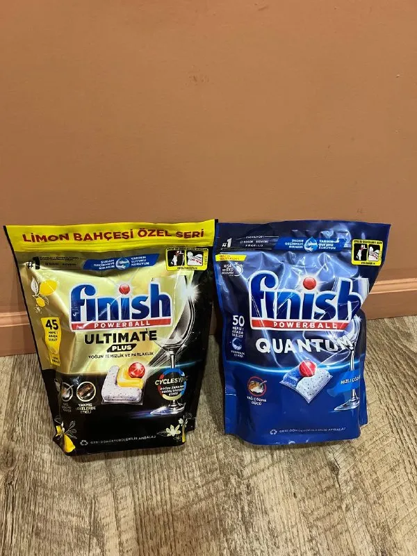 Капсулы для посудомойки Finish
