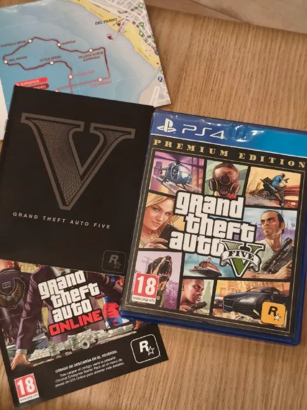 GTAV GTA5 PS4 Premium edition