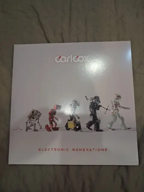 Двойной винил LP Carl Cox «Electronic Generations» — Minsk — 225 Br