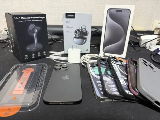 Apple iPhone 15 Pro Max Black Titanium 256 Гб — Тбилиси — 1 700 ₾