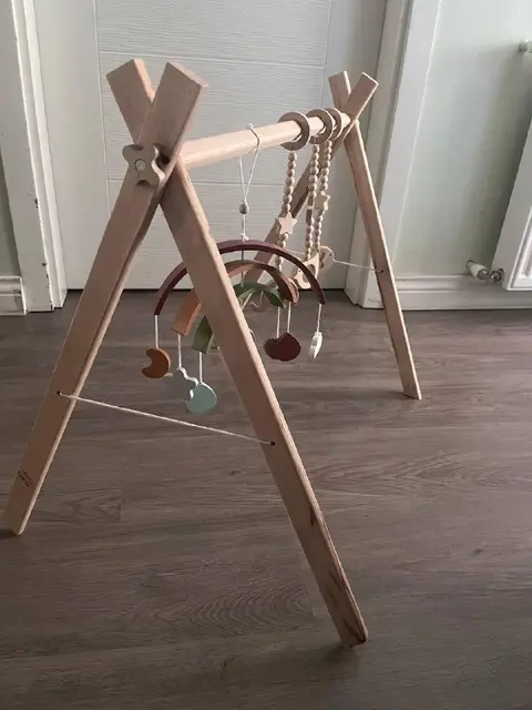 Деревянная игровая стойка Dery Baby + мобиль — Анталия — 1 200 ₺