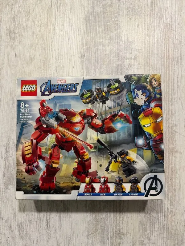LEGO Marvel 76164 — Iron Man Hulkbuster versus A.I.M. Agent