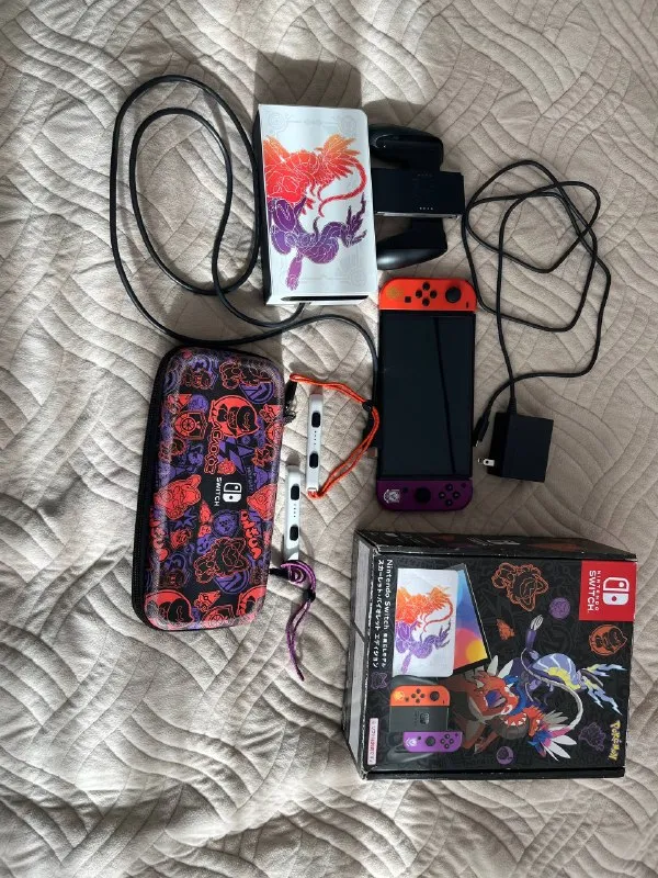 Nintendo switch oled Pokémon scarlet violet