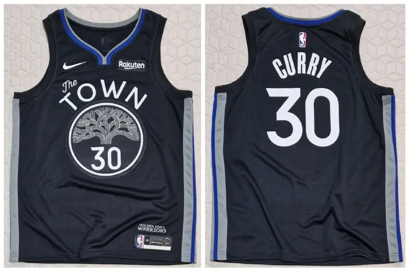 Джерси NBA Golden State Warriors GSW 30 Curry The Town City edition 2019-2020