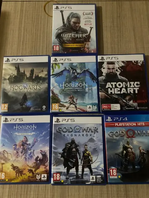 Комплект игр для PlayStation 5 и PS4 — Tbilisi — 325 ₾
