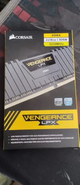 Оперативная память Corsair Vengeance LPX CMK32GX4M2E3200C16 — Алматы — 120 000 ₸